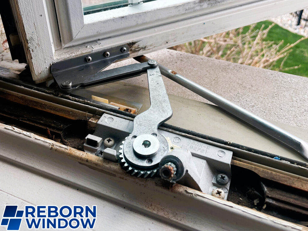 Window Hardware Repair. Reborn Window