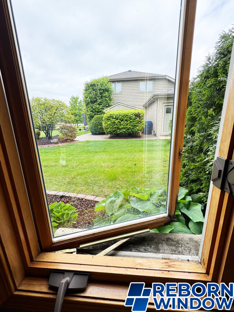 Rotted Wood Window Repair. Reborn Window