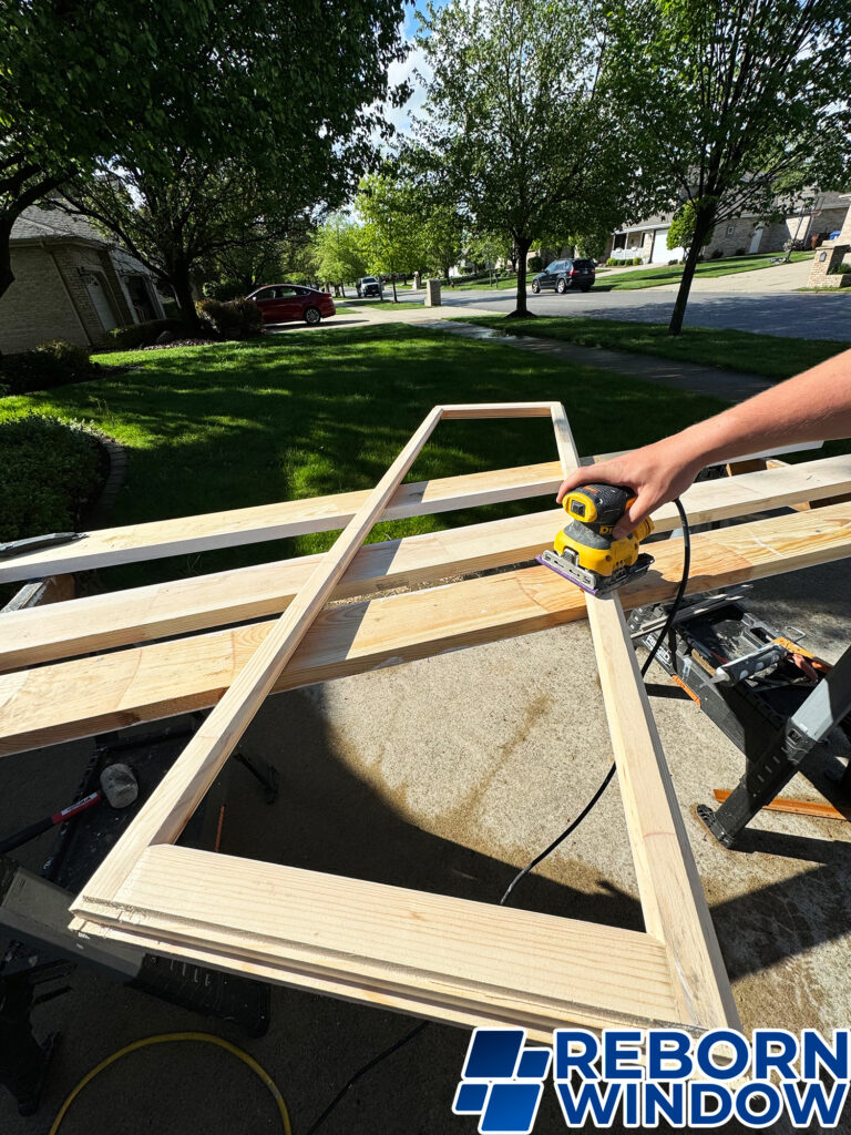 Rotted Wood Window Repair. Reborn Window