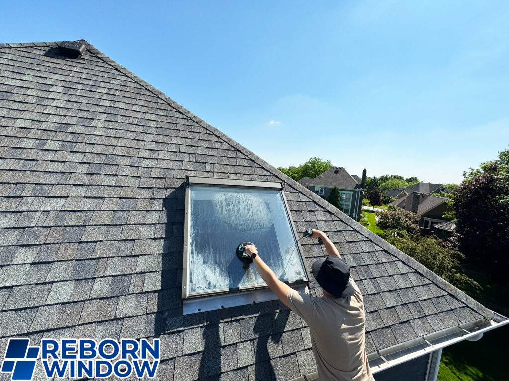 Skylight Glass Replacement. Reborn Window