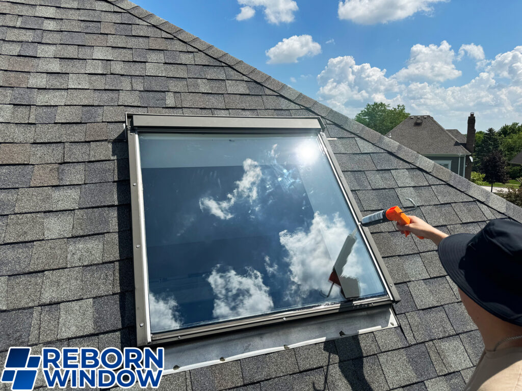 Skylight Glass Replacement. Reborn Window