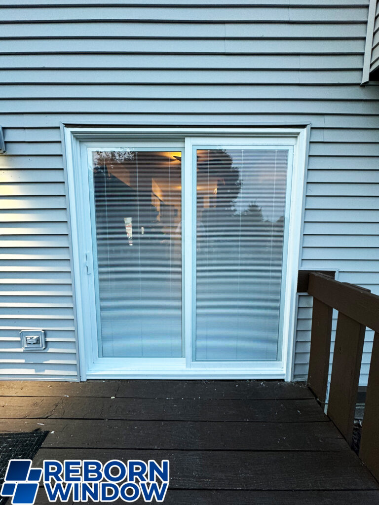 Patio door replacement. Reborn Window